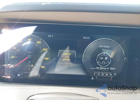 2018 Mercedes-Benz S 450 4Matic z USA, uszkodzony, nr VIN WDDUG6EB3JA351755